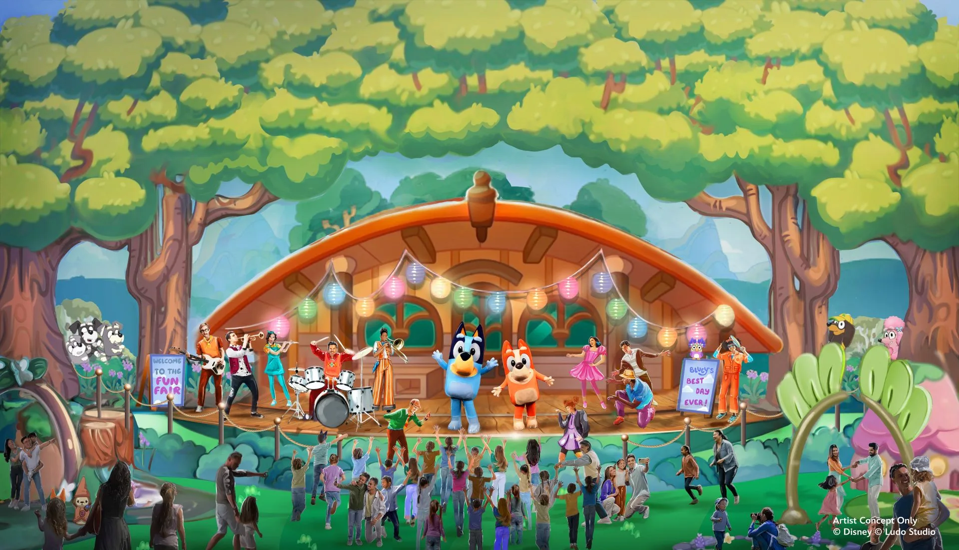 Para la vida real! Todo lo que necesitas saber sobre la llegada de Bluey a los Parques Disney y Disney Cruise Line