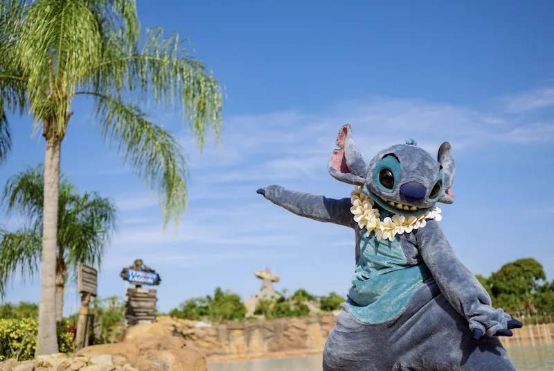 Disney Water Parks with Stitch