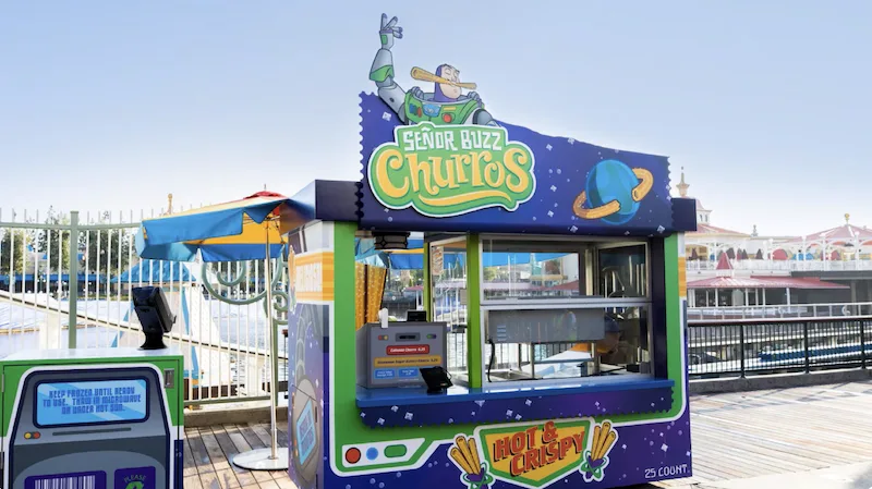 Senor Buzz Churros at Pixar Pier