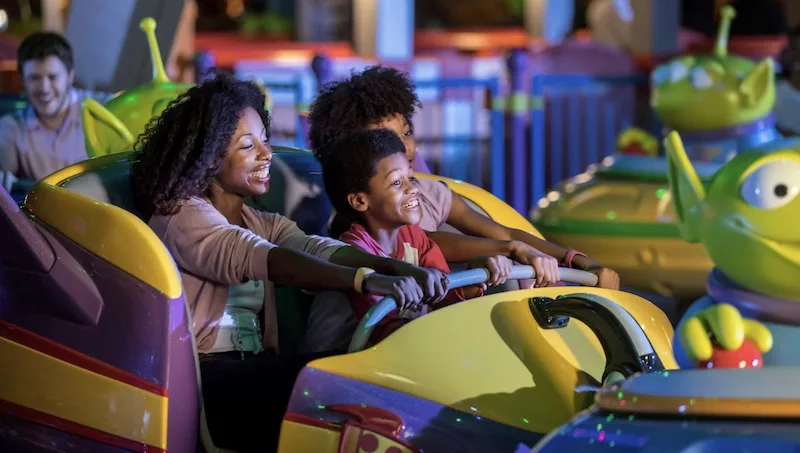 Alien Swirling Saucers