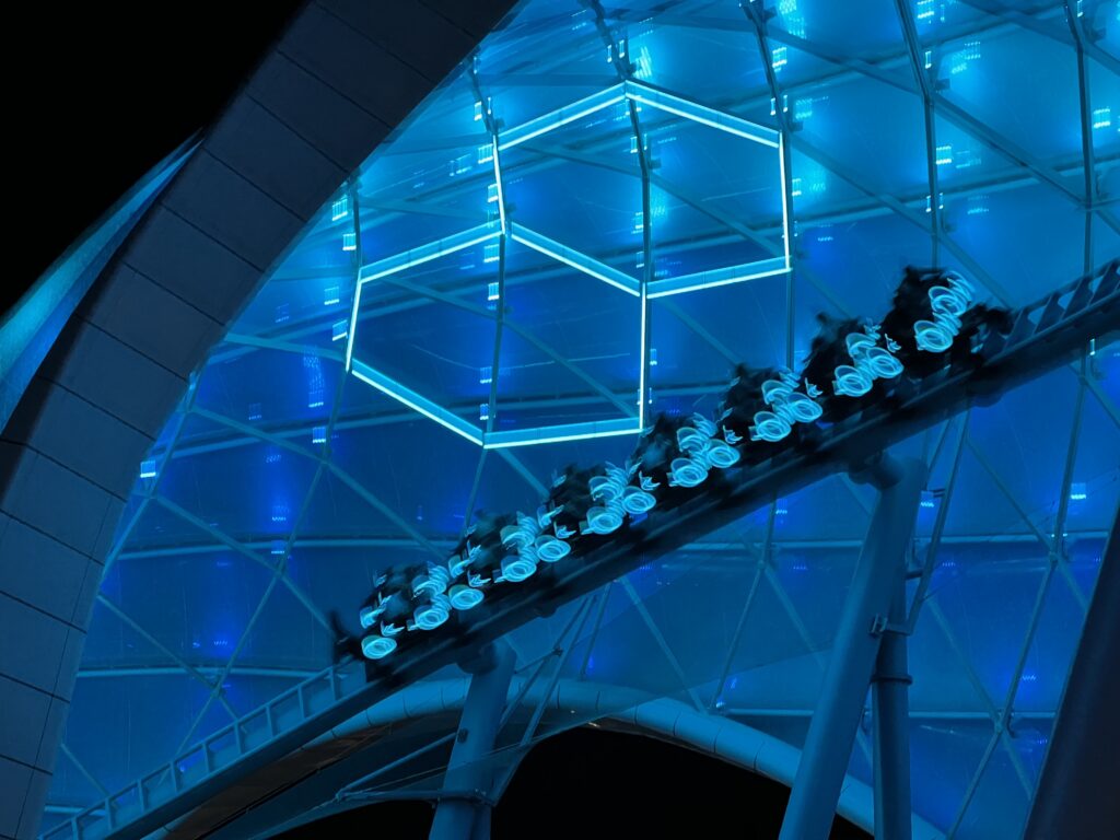 TRON Lightcycle Run in Magic Kingdom