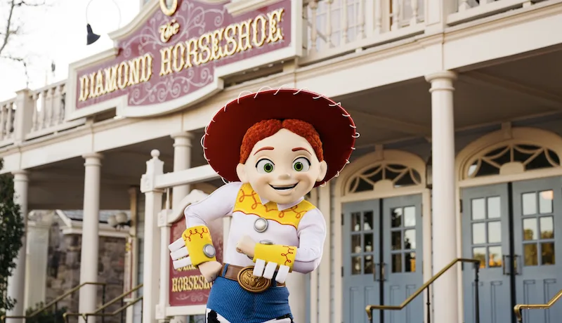 Toy Story's Jessie's Roundup at Frontierland in Magic Kingdom
