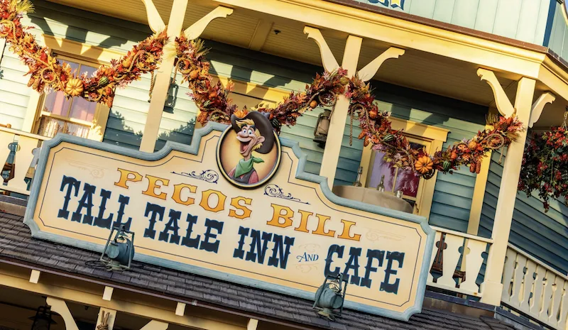 Frontierland celebrating All Hallow's Eve